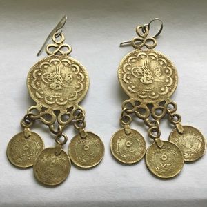 SALE!💥 ALKEMIE - Coin Earrings